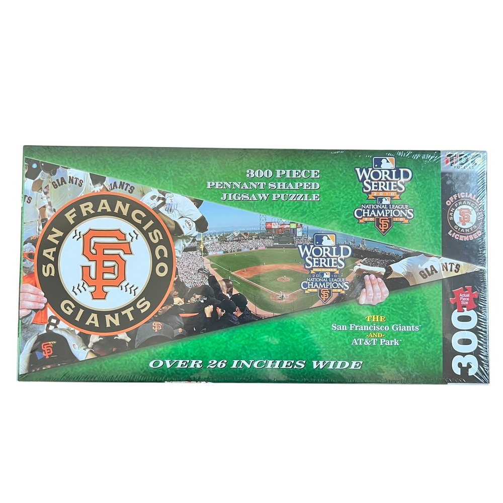 San Francisco Giants 2010 World Series 300 Piece Pennant Jigsaw Puzzle TDC Games